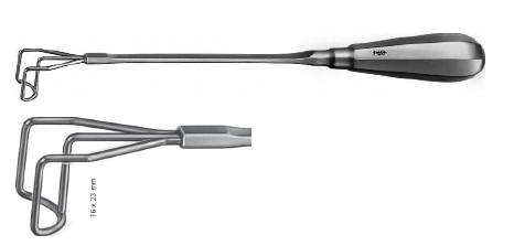 АОРТАЛЬН. КЛАПАН РЕТРАКТОР 16X23MM 270MM